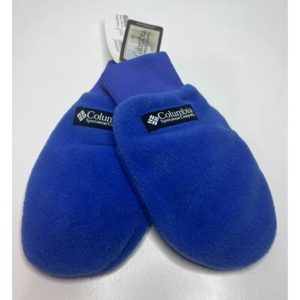 NWT COLUMBIA Sportswear Mt. Hood Youth Fleece Mittens Size Medium 10-12 Purple